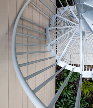 stairway looking down